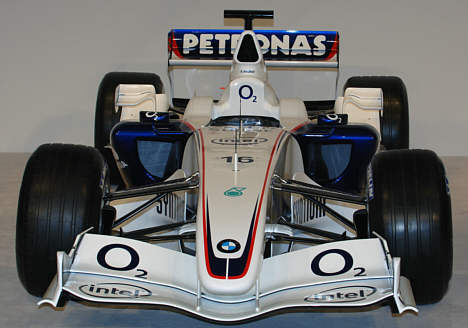 Den nye BMW Sauber F1.06 racer